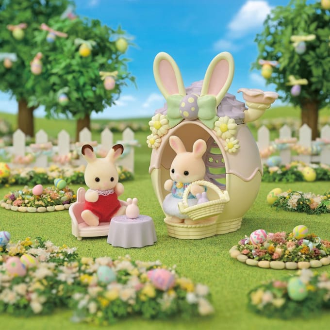 Sylvanian Families Paas eieren hut Speelsets