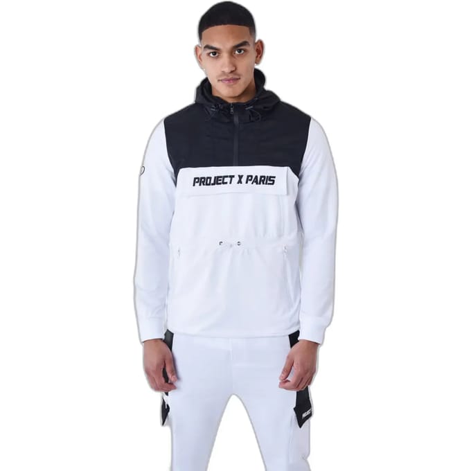 Tweekleurige windjack hoodie Project X Paris