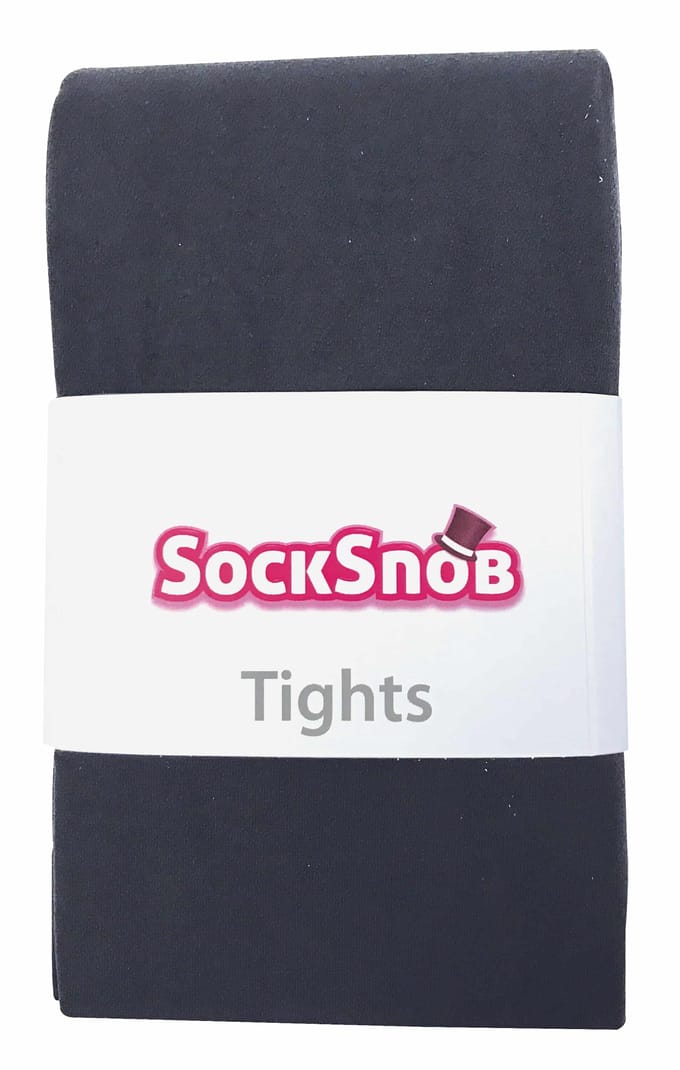 Dames 80 denier ondoorzichtige effen gekleurde panty's - Houtskool