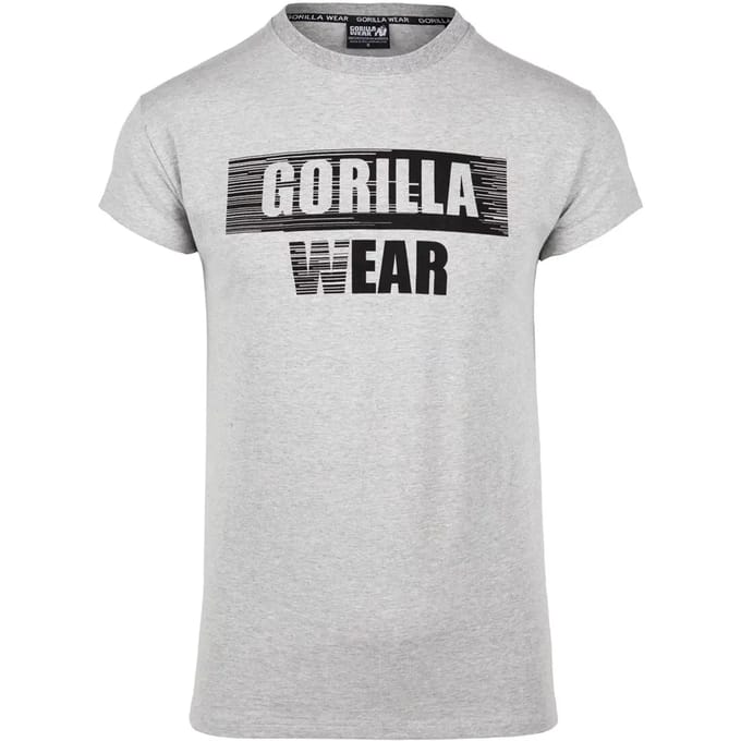 Gorilla Wear Murray T-shirt - Grijs Gemêleerd - S