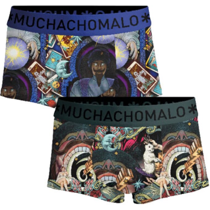 Muchachomalo Heren 2-pack trunks magic
