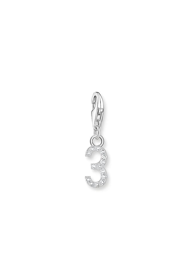 Thomas Sabo - 2127-051-21 - Charm - Dames - 925er Zilver - Getal 3