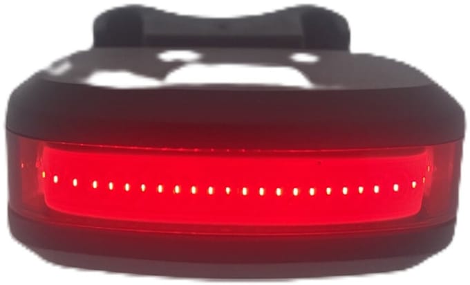 Achterlicht IkziLight Tosti 40 COB led, USB-oplaadbaar
