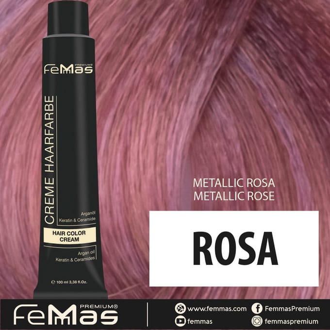 Femmas (Roze) - Haarverf - Metallic - 100ml