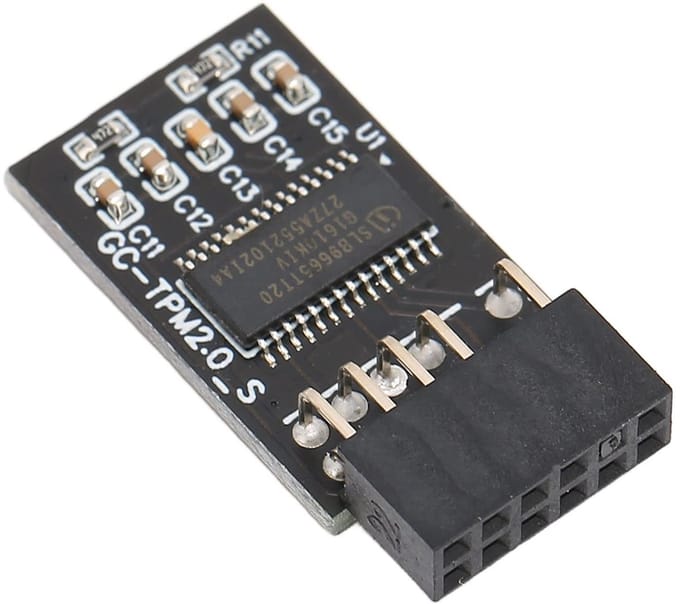 Jhubersproducts - 2.0-module - Externe Beveiligingsmodule - Hoge Beveiliging - 12-pins LPC-interface - Voor Windows 11-moederb...