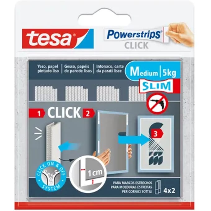 Powerstrips Click 4x2 Slim
