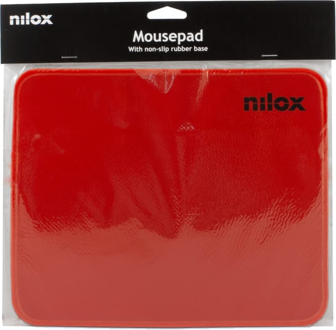 Nilox NXMP003 muismat Game-muismat Rood