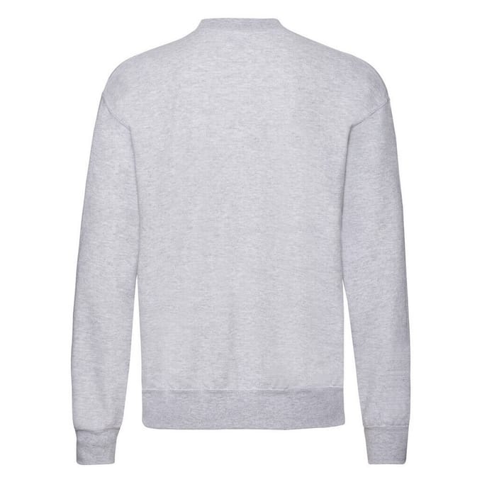 Fruit of the Loom Heren Classic Heather Raglan Sweatshirt (Grijs)