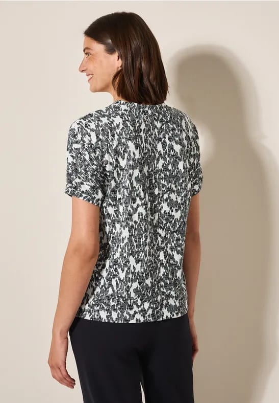 Burnout Shirt met print