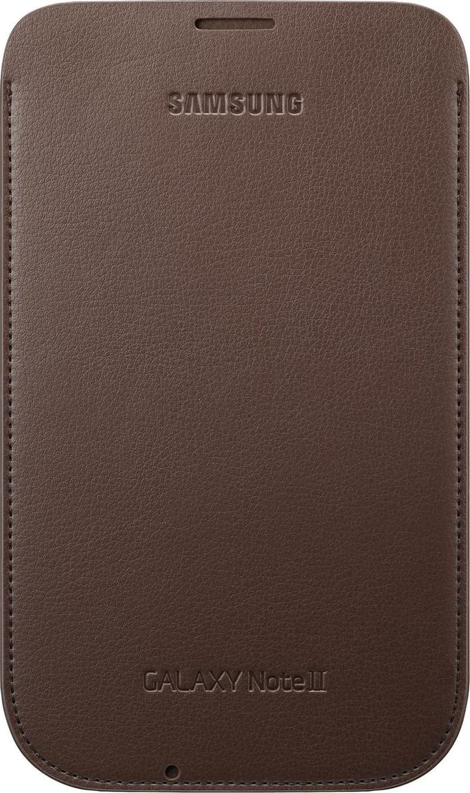 Samsung Pouch voor de Samsung Galaxy Note 2 - Bruin