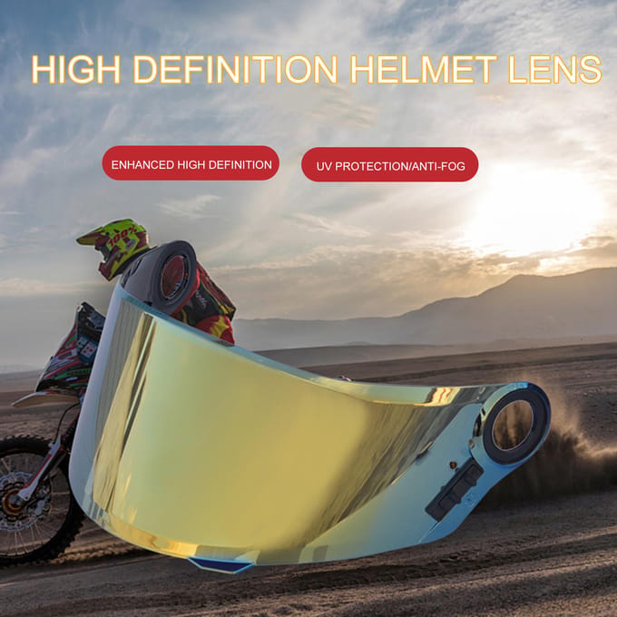 Motorfiets AntiUV AntiScratch Wind Shield Helmen Lens Vizier Vervanging voor LS2 FF358 FF396 transparant