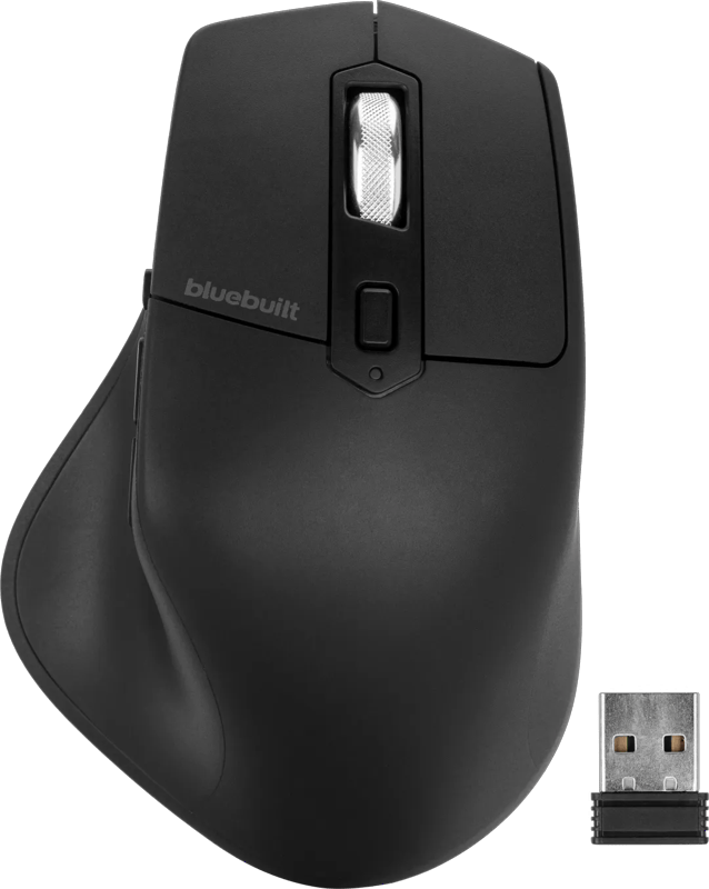 BlueBuilt Imperium Draadloze Ergonomische Bluetooth Muis