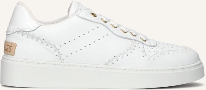 Shabbies Amsterdam Sneaker Bossa Festa White - Maat 37
