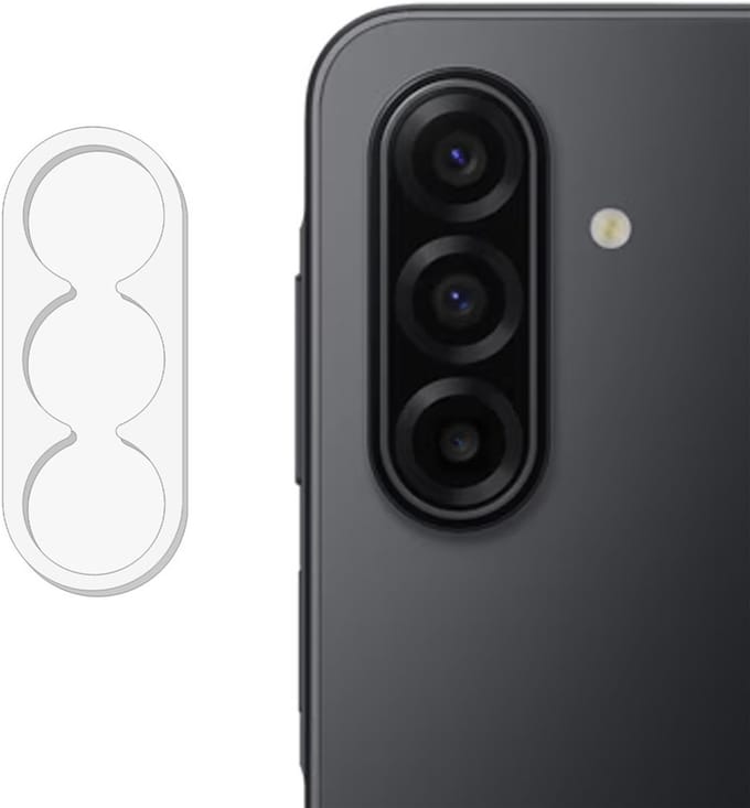 Coverup Camera Lens Protector - Geschikt voor Samsung Galaxy A37 Camera Lens Protector - Coverup 9H Tempered Glass - Transparant
