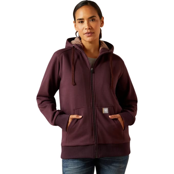 Damescapuchon met volledige rits Ariat Rebar All-Weather Sherpa