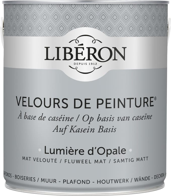 Liberon Velours De Peinture Muurverf - Mat - Lumière D’opale - 2,5l