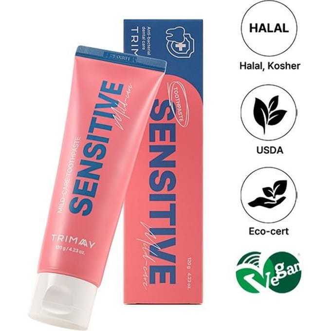 Trimay Sensitive Mild-Care Tandpasta 120 g pink