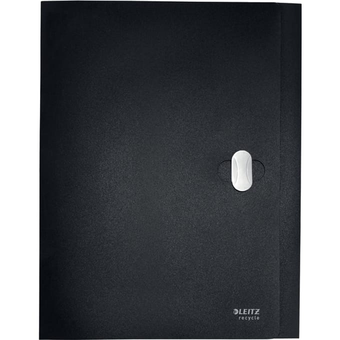 Leitz Recycle Documentenbox A4 - 80% Gerecycled Post-consumer Plastic - Zwart