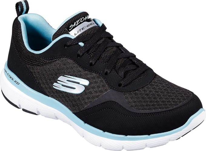 Skechers Sport Dames FLEX APPEAL 3.0 GO FORWARD Sneakers Dames Zwart