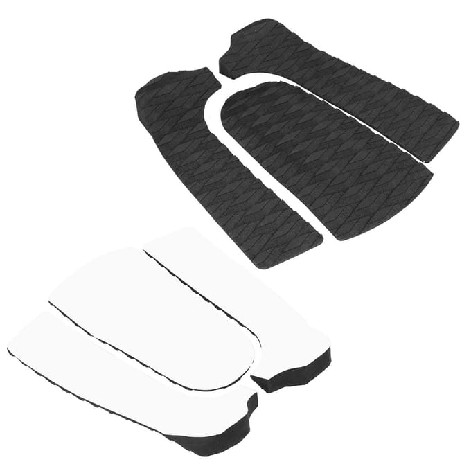 3 stuks EVA Surfboard Deck Traction Pads Antislip Surf Deck Pad Mat voor Skimboard Accessoires(Zonder black