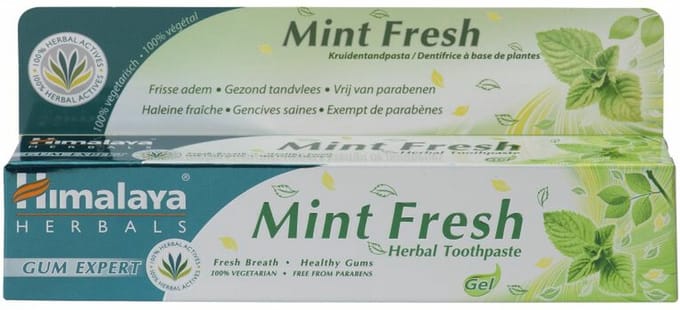 Himalaya Herbals - Kruidentandpasta Mint Fresh - 3 x 75 ml - Voordeelverpakking