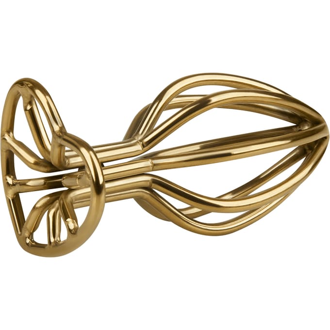 Metalen analplug - maat S, 6 cm