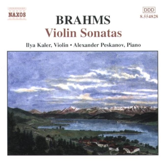Ilya Kaler & Alexander Peskanov - Brahms: Sonatas For Violin & Piano (CD)