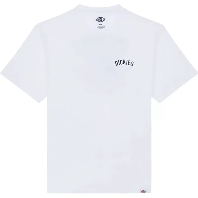 T-shirt met labelprint