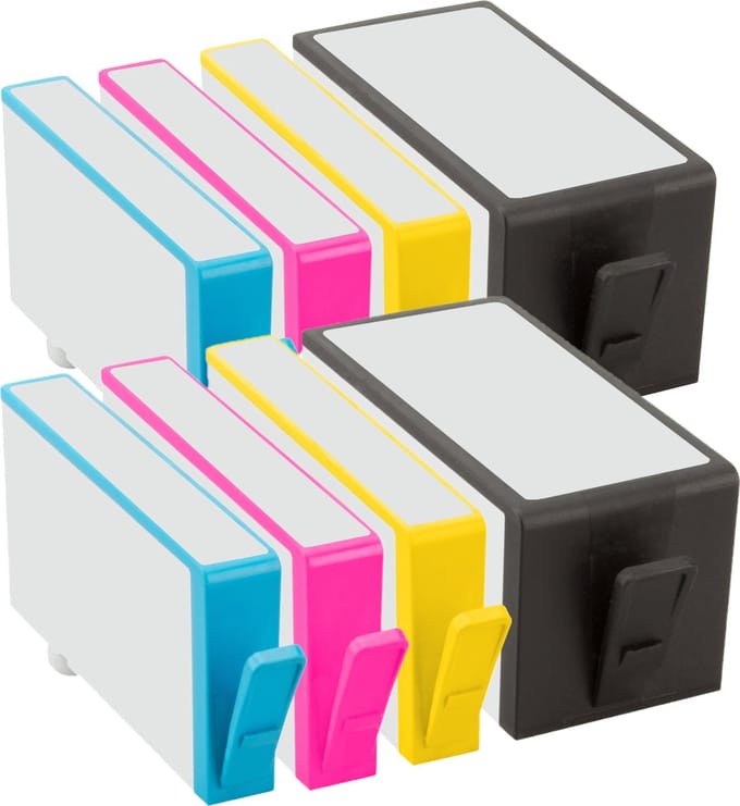 Huismerk geschikt voor HP 920XL inktcartridges (8X) - Geschikt voor Officejet 6000 - 6500A - 7500A