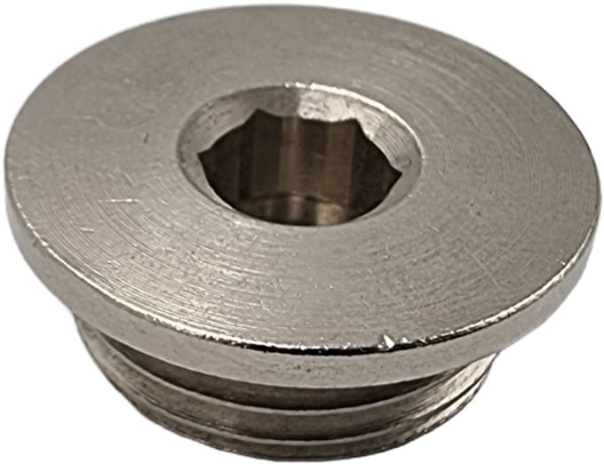 Radiatorconnect blindstop O-ring afdichting met chroom deksel 1/2"..