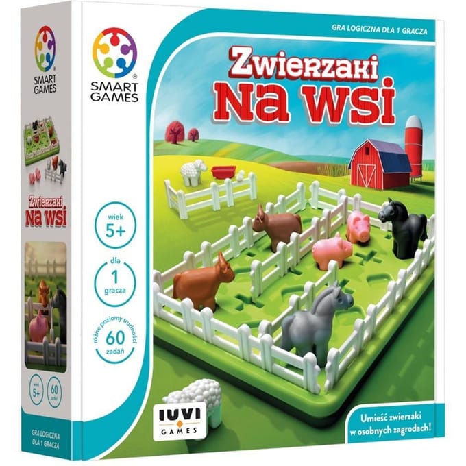 Smart Games Zwierzaki Na Wsi (PL) IUVI Games