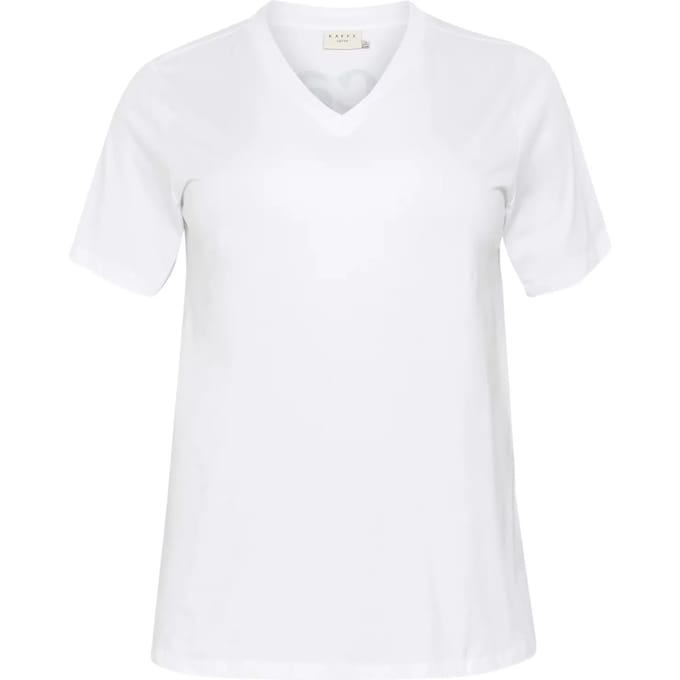Dames-T-shirt KAFFE Curve Valia