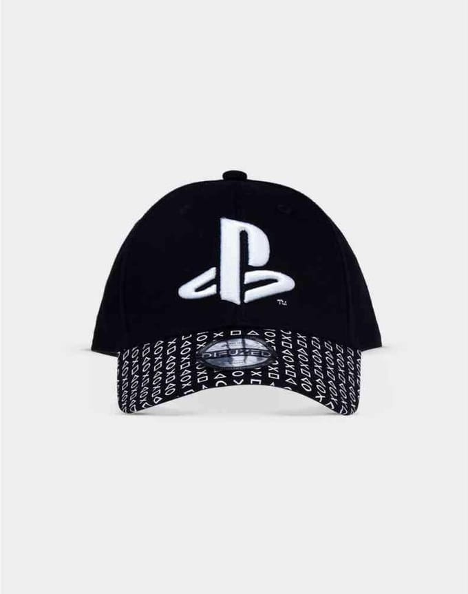 PlayStation Verstelbare pet Logo Zwart