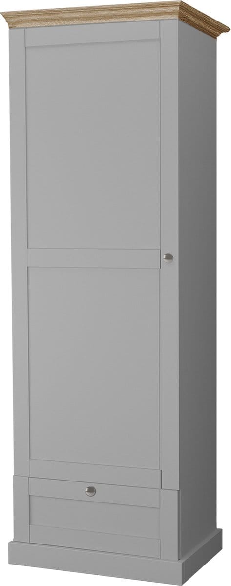 Binz-Commode - 1-deur - Grijs Eiken