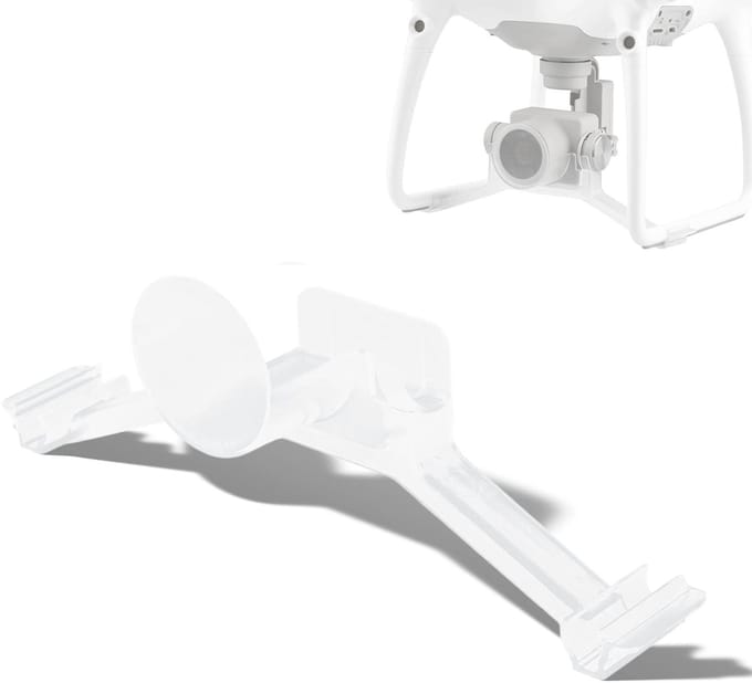 Dailygoody - Gimbal Lock - Gimbal Stabilizer Lock - Transparant - Camera Cover - Ballhead Lock voor Phantom 4 Pro Drone