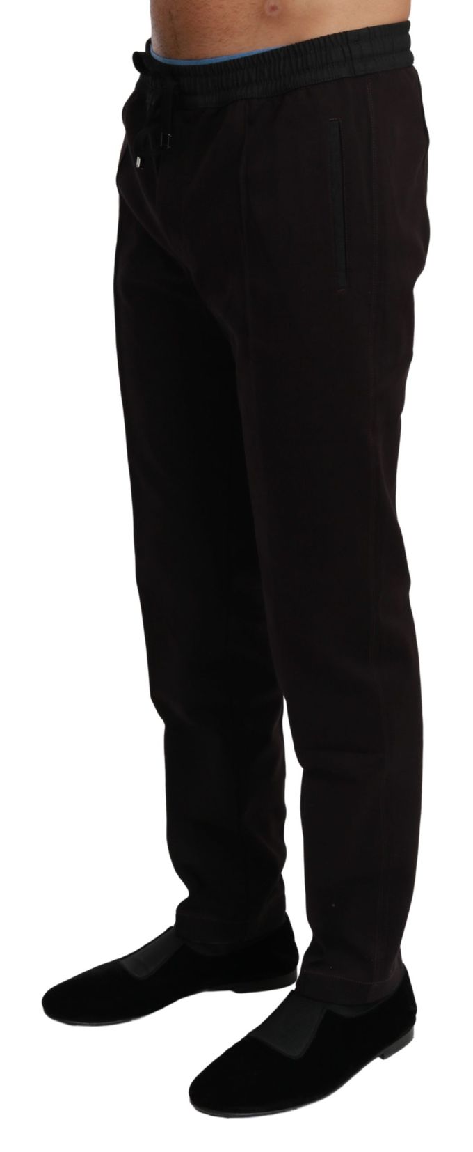 Dolce & Gabbana Lila Casual Katoenen Broek