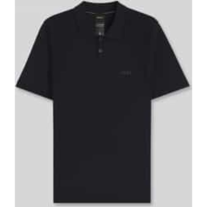 poloshirt met logodetail
