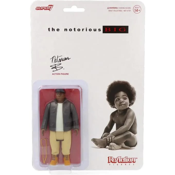 Verzamelaarsbeeldje Super 7 Notorius B.I.G