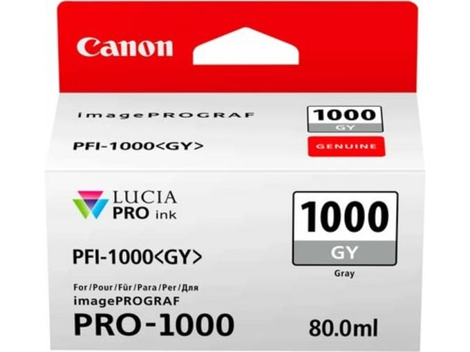 Canon PFI-1000GY inktcartridge grijs (origineel)