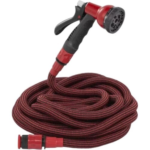 KREATOR KRTGR67023 Flexibele Tuinslang 20m met 8 Spuitpatronen