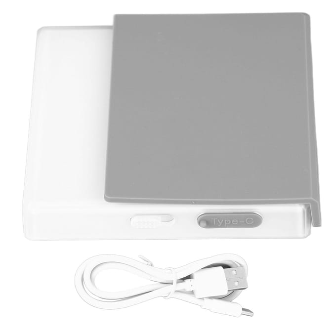 Digitale Koffieweegschaal met Timer 3 Modi Hoge Nauwkeurigheid 900mAh Type C Opladen Touchbediening Mini wit