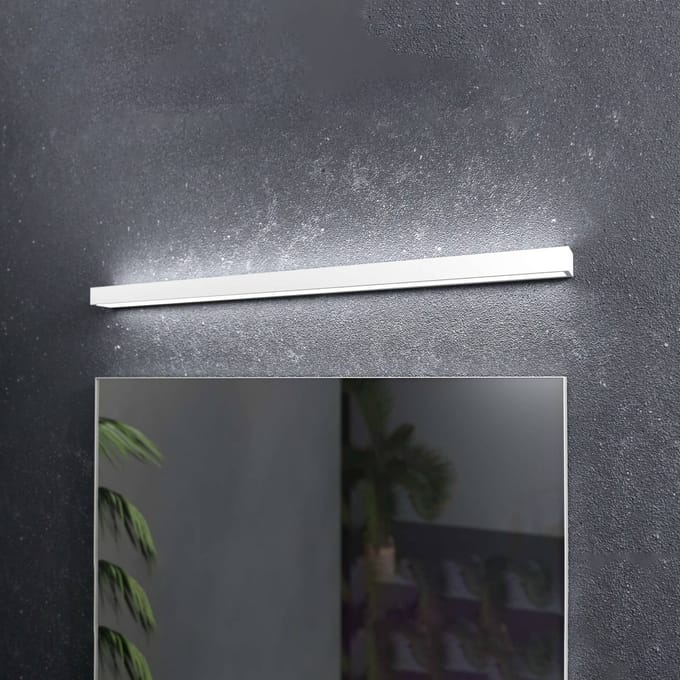 MCJ LED wandlamp Mera, breedte 120 cm, wit, 4.000K