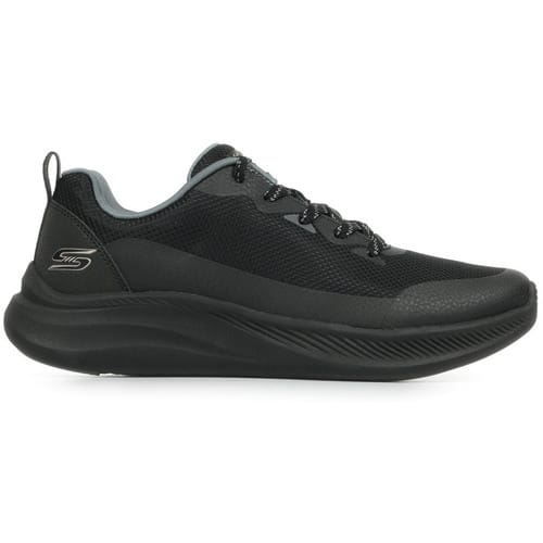 Skechers Bobs Moda Flex Textiel Dames Zwarte Sneakers