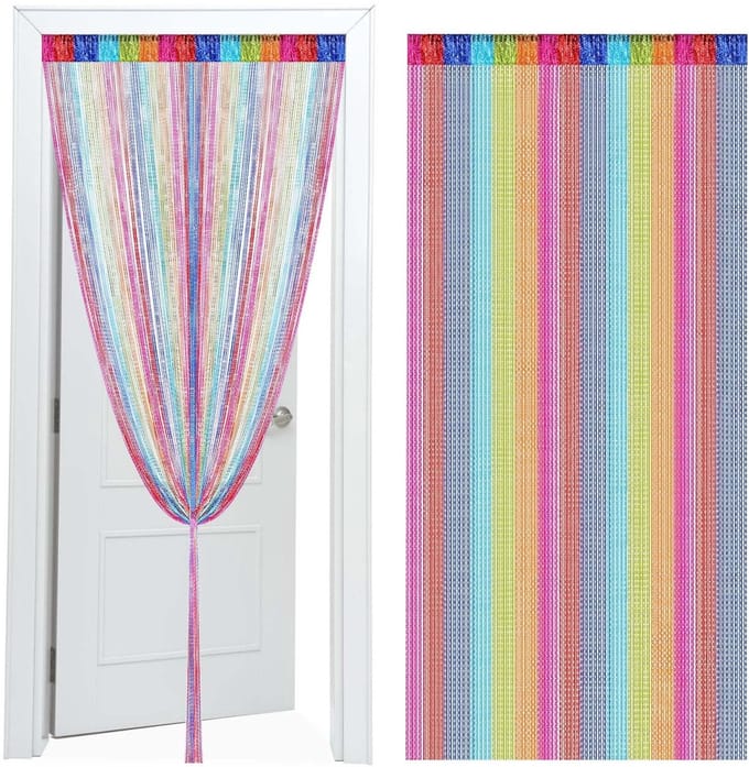 Unyqoos ® Elegant en Functioneel Veelzijdig Draadgordijn voor Terrasdeuren en Interieurdecoratie