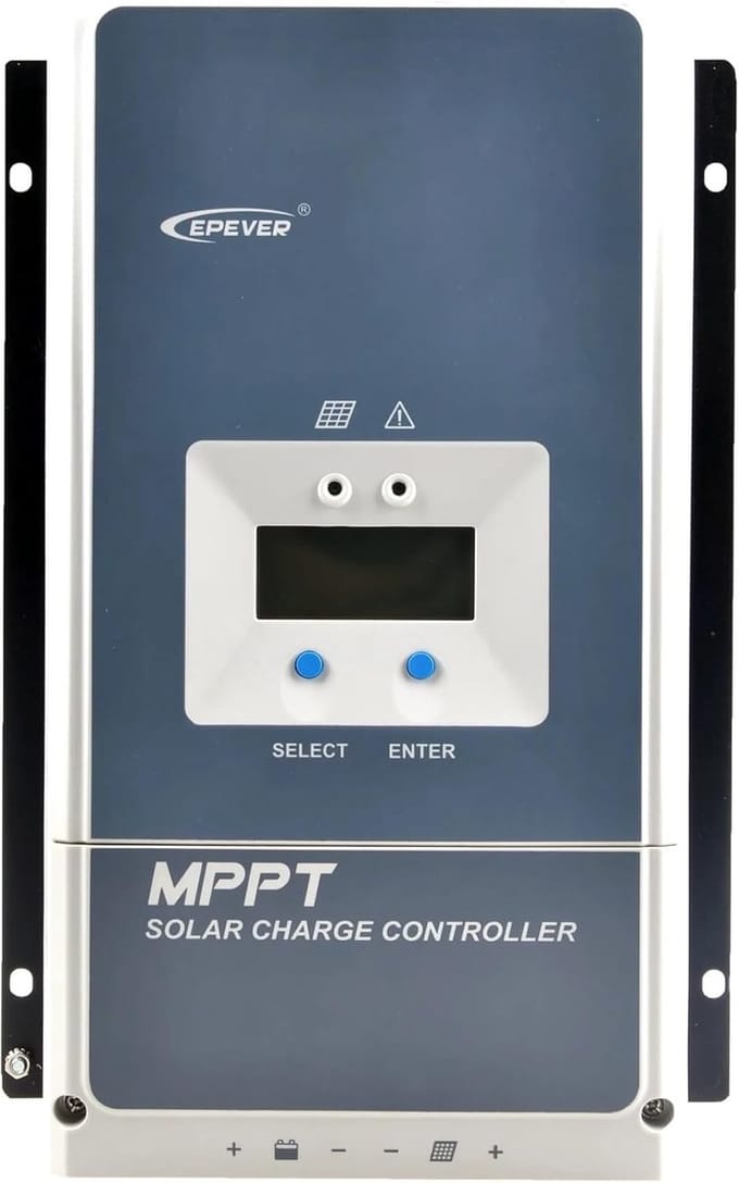 Zonne Laadregelaar - Solar Regulator - Energie Beheer - MPPT Technologie - 100A 200V - Zwart