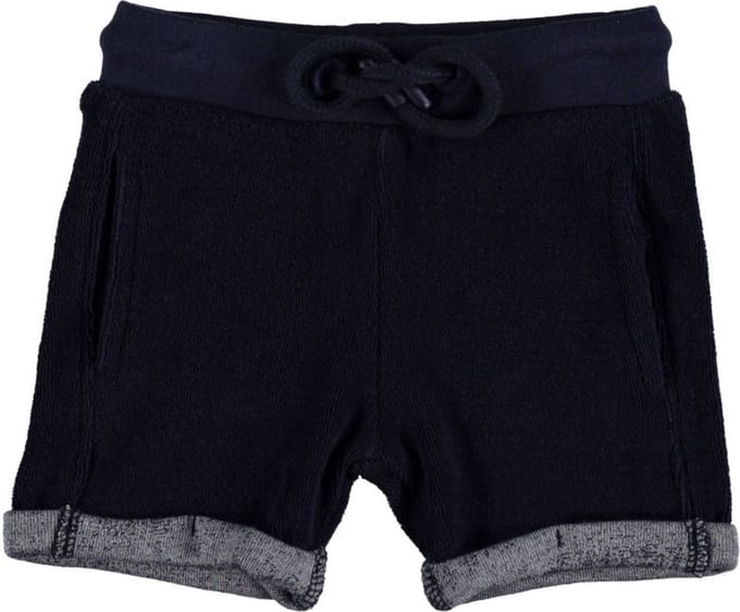 Ducky Beau-Baby Boys Short-Navy