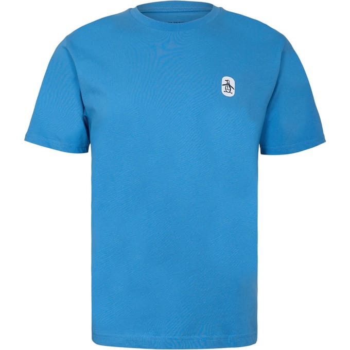 Original Penguin Heren Basic T-shirt met ronde hals (Parijs Blauw)