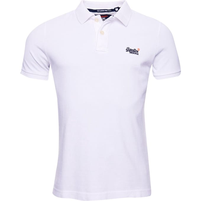 Superdry - Maat 3XL Classic Pique S/S Heren Poloshirt