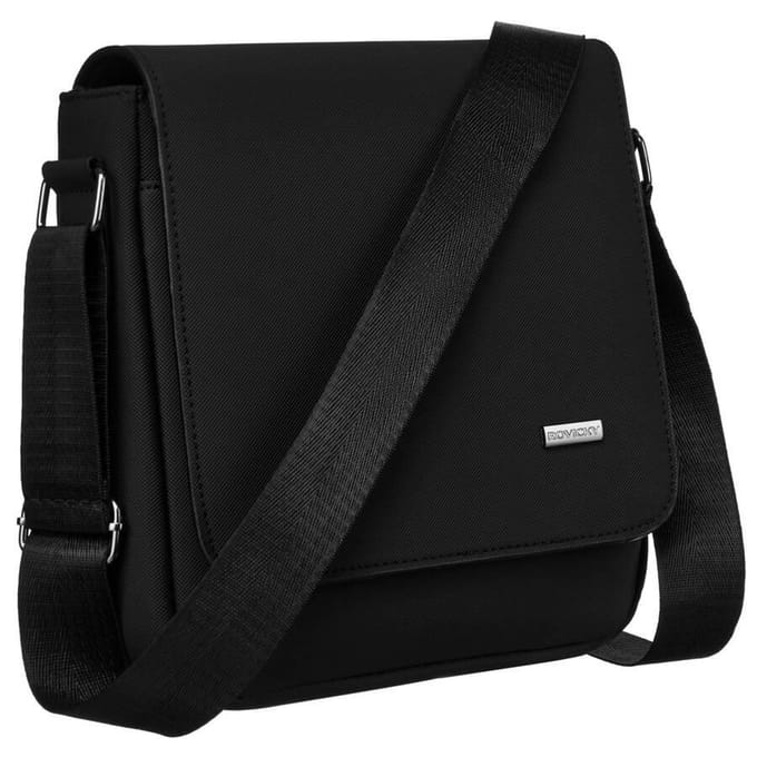 Rovicky Heren Schoudertas Elegante Crossbody Tas Met Riem