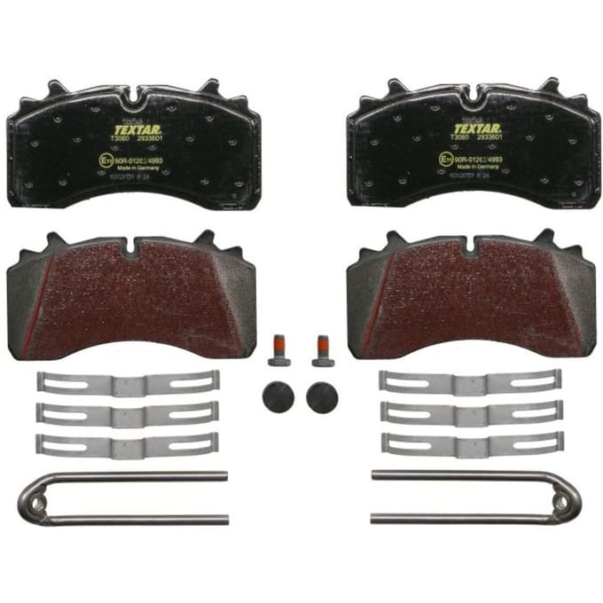 Remblokset, schijfrem Lightweight Technology TEXTAR 2933601